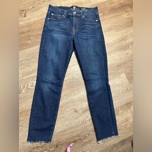 7 for  All Mankind womens Ankle Gwenevere Jean, 23, Blue women size 27